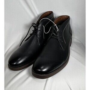 Fairlane Mens Black Shoes Size 12 Derby /Dress/Casual/Work Shoes New Without Box